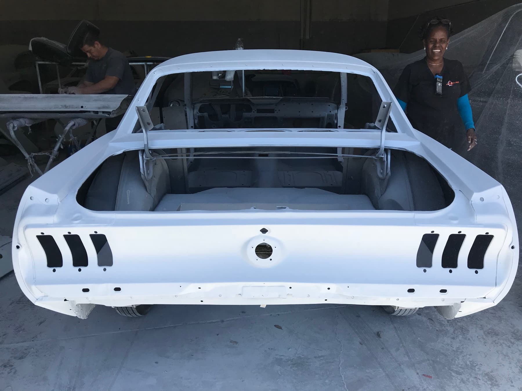 The '67 shell in primer